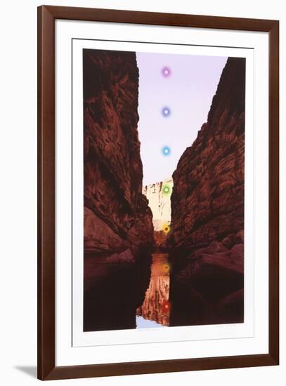 Santa Elena Canyon-Antonio Peticov-Framed Limited Edition