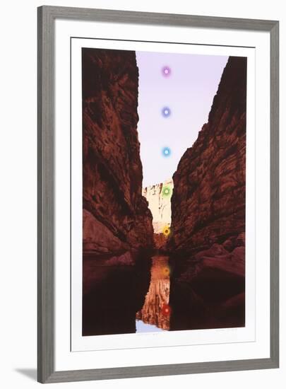 Santa Elena Canyon-Antonio Peticov-Framed Limited Edition