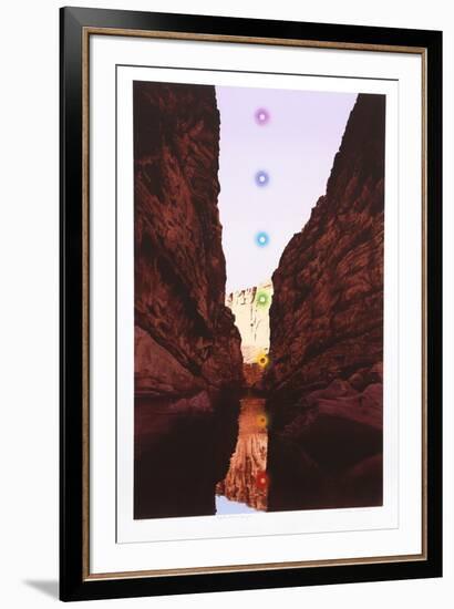 Santa Elena Canyon-Antonio Peticov-Framed Limited Edition