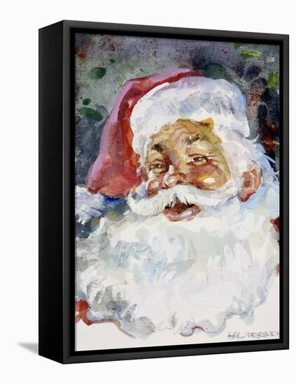 Santa Face-Hal Frenck-Framed Premier Image Canvas