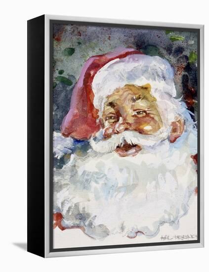 Santa Face-Hal Frenck-Framed Premier Image Canvas