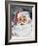 Santa Face-Hal Frenck-Framed Giclee Print