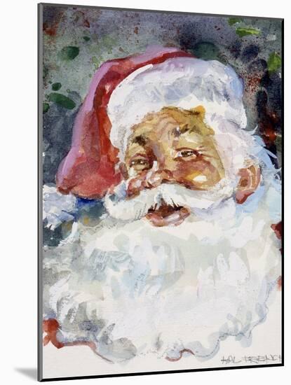 Santa Face-Hal Frenck-Mounted Giclee Print