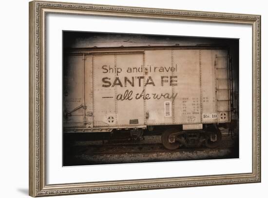 Santa Fe All the Way-George Johnson-Framed Photo