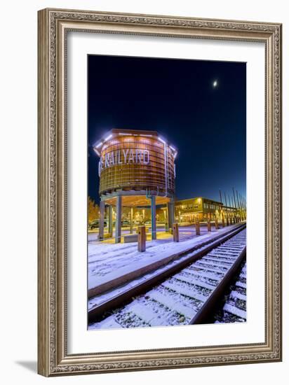 Santa Fe, New Mexico: District Known As The "Rail Yard" For The Train Tracks That Run Through It-Ian Shive-Framed Photographic Print