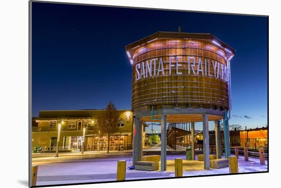 Santa Fe, New Mexico: District Known As The "Rail Yard" For The Train Tracks That Run Through It-Ian Shive-Mounted Photographic Print