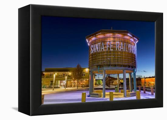 Santa Fe, New Mexico: District Known As The "Rail Yard" For The Train Tracks That Run Through It-Ian Shive-Framed Premier Image Canvas