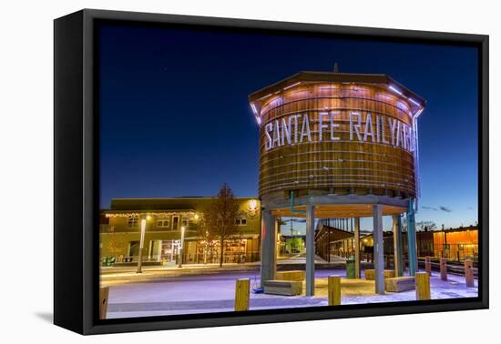 Santa Fe, New Mexico: District Known As The "Rail Yard" For The Train Tracks That Run Through It-Ian Shive-Framed Premier Image Canvas