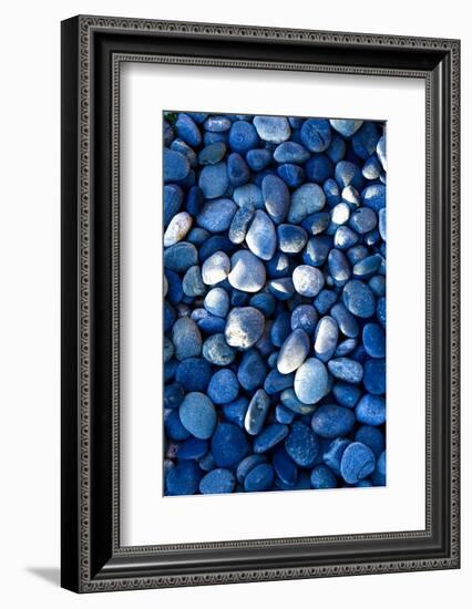 Santa Fe, New Mexico, USA of shaded rocks.-Julien McRoberts-Framed Photographic Print