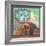 Santa Fe Orange Label - Redlands, CA-Lantern Press-Framed Art Print