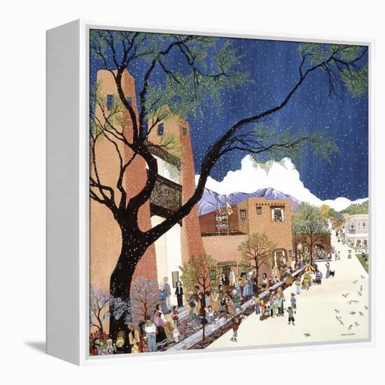 Santa Fe Smiling-Kristin Nelson-Framed Premier Image Canvas