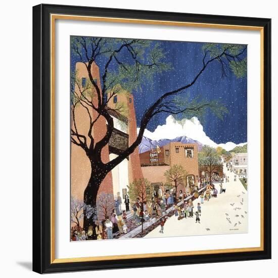 Santa Fe Smiling-Kristin Nelson-Framed Premium Giclee Print