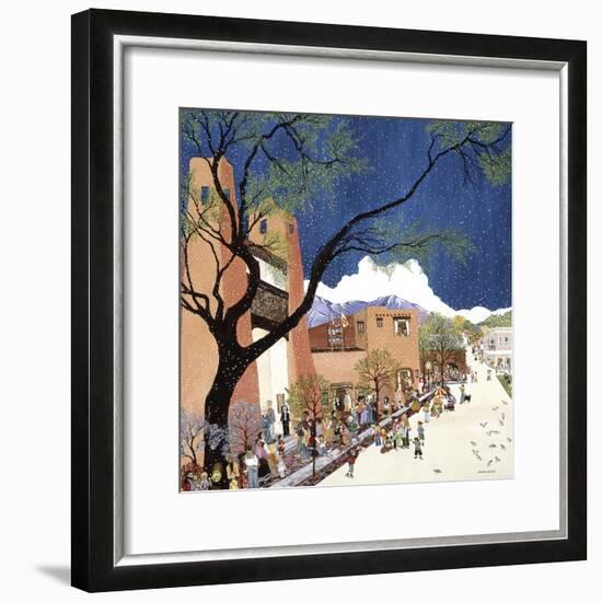 Santa Fe Smiling-Kristin Nelson-Framed Premium Giclee Print