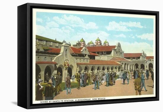 Santa Fe Station, Albuquerque, New Mexico-null-Framed Stretched Canvas