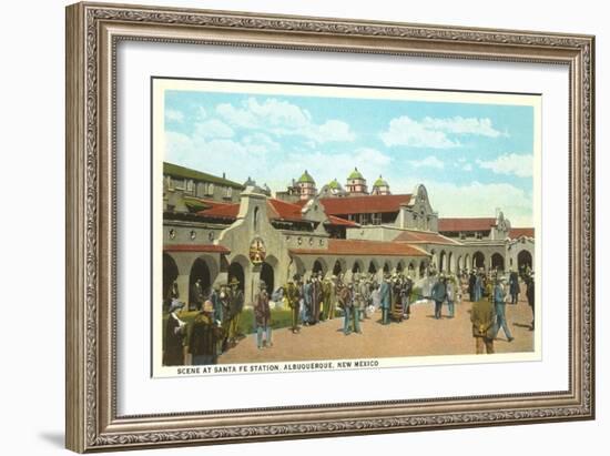 Santa Fe Station, Albuquerque, New Mexico-null-Framed Art Print