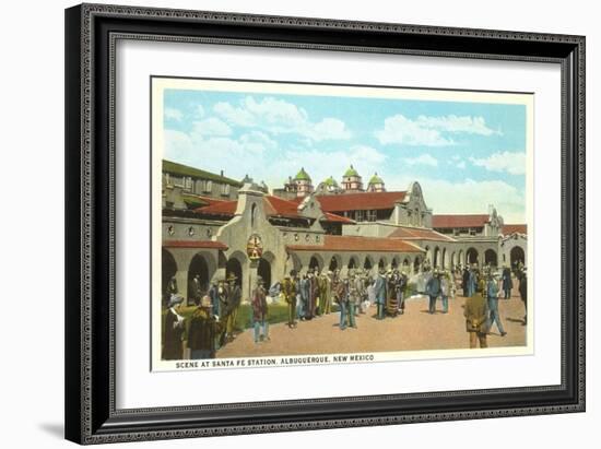 Santa Fe Station, Albuquerque, New Mexico-null-Framed Art Print