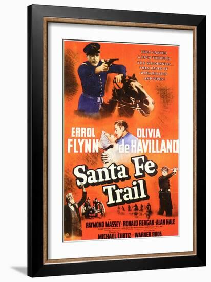 Santa Fe Trail, 1940-null-Framed Premium Giclee Print