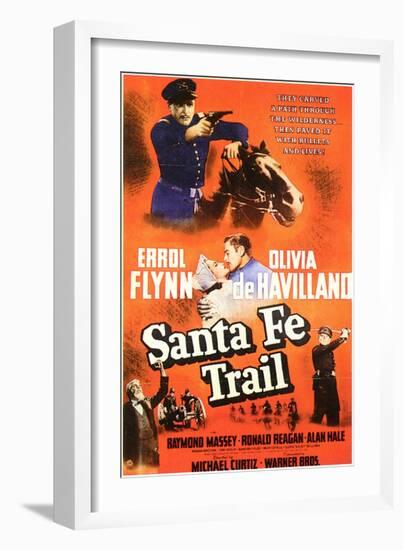 Santa Fe Trail, 1940-null-Framed Premium Giclee Print