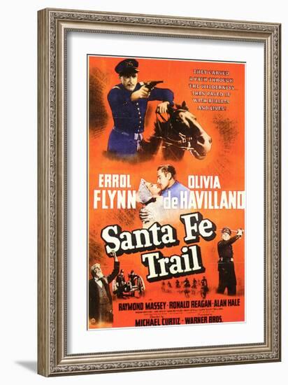 Santa Fe Trail, 1940-null-Framed Art Print