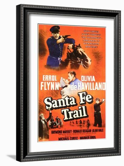 Santa Fe Trail, 1940-null-Framed Art Print