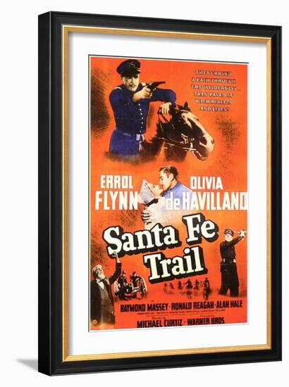 Santa Fe Trail, 1940-null-Framed Art Print