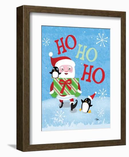 Santa Gift-Teresa Woo-Framed Art Print