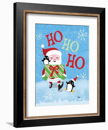 Santa Gift-Teresa Woo-Framed Art Print