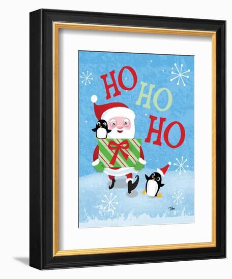 Santa Gift-Teresa Woo-Framed Art Print