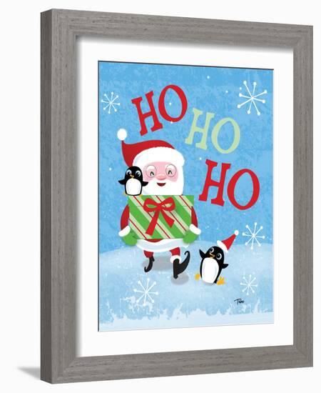 Santa Gift-Teresa Woo-Framed Art Print