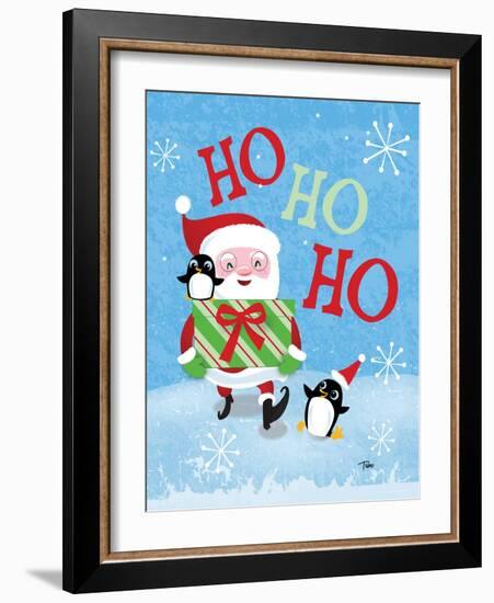 Santa Gift-Teresa Woo-Framed Art Print