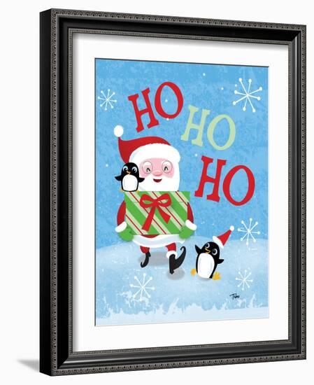 Santa Gift-Teresa Woo-Framed Art Print