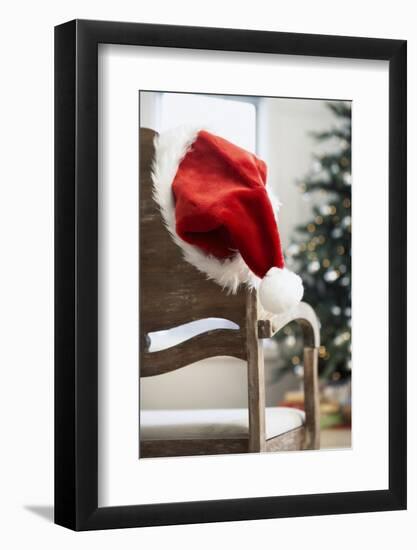 Santa Hat on Chair-Pauline St^ Denis-Framed Photographic Print