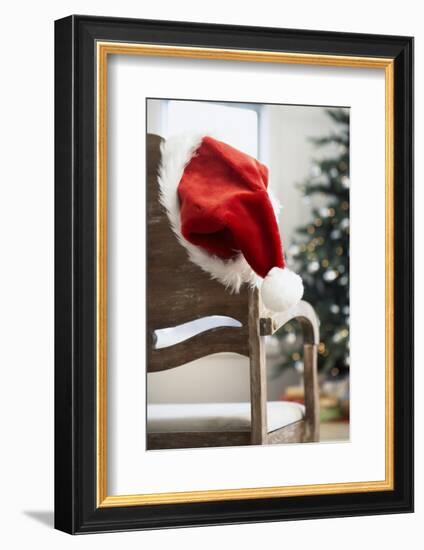 Santa Hat on Chair-Pauline St^ Denis-Framed Photographic Print