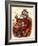 Santa Holds Armful of Toys, 1880-Thomas Nast-Framed Giclee Print