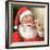 SANTA IN GLASSES-CHRIS CONSANI-Framed Art Print