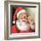 SANTA IN GLASSES-CHRIS CONSANI-Framed Art Print