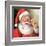 SANTA IN GLASSES-CHRIS CONSANI-Framed Art Print