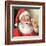 SANTA IN GLASSES-CHRIS CONSANI-Framed Art Print