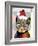 Santa Kitty-Lanre Adefioye-Framed Giclee Print