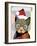 Santa Kitty-Lanre Adefioye-Framed Giclee Print