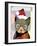 Santa Kitty-Lanre Adefioye-Framed Giclee Print