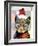 Santa Kitty-Lanre Adefioye-Framed Giclee Print