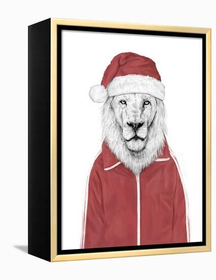 Santa Lion-Balazs Solti-Framed Premier Image Canvas