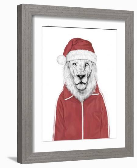 Santa Lion-Balazs Solti-Framed Photographic Print