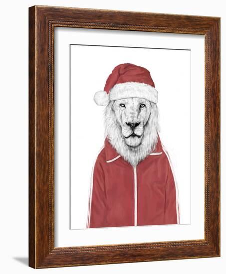 Santa Lion-Balazs Solti-Framed Photographic Print