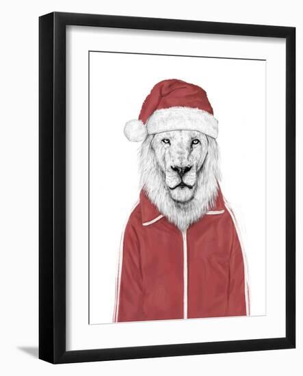 Santa Lion-Balazs Solti-Framed Photographic Print