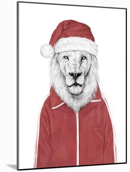 Santa Lion-Balazs Solti-Mounted Photographic Print