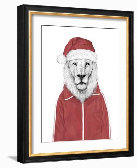 Santa Lion-Balazs Solti-Framed Photographic Print