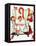 Santa Looking at Two Sleeping Children (or Santa Filling the Stockings)-Norman Rockwell-Framed Premier Image Canvas