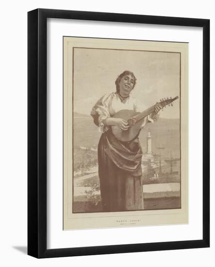 Santa Lucia-George L. Seymour-Framed Giclee Print